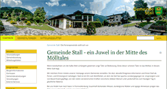 Desktop Screenshot of gemeinde-stall.at